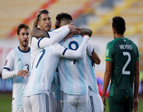 بالصور: ميسي يقود الأرجنتين لفك العقدة أمام بوليفيا بالصور: ميسي يقود الأرجنتين لفك العقدة أمام بوليفيا
