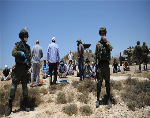 مواجهات بين فلسطينيين والجيش الإسرائيلي جنوبي الضفة مواجهات بين فلسطينيين والجيش الإسرائيلي جنوبي الضفة