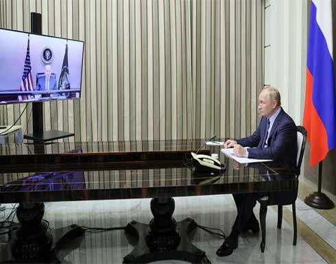 بايدن وبوتين يتبادلان عبارات ومطالب حاسمة حول التصعيد العسكري بأوكرانيا بايدن وبوتين يتبادلان عبارات ومطالب حاسمة حول التصعيد العسكري بأوكرانيا