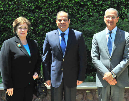 اسرة السادات تنظم لاسرتي مبارك وعبد الناصر في دعم السيسي