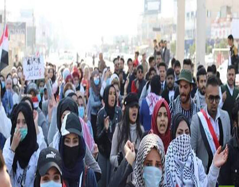 بالفيديو : آلاف الطلبة ينضمون من جديد للاحتجاجات في النجف والبصرة بالفيديو : آلاف الطلبة ينضمون من جديد للاحتجاجات في النجف والبصرة
