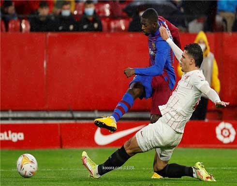 بالصور.. برشلونة يعطل إشبيلية ويرسل هدية لريال مدريد بالصور.. برشلونة يعطل إشبيلية ويرسل هدية لريال مدريد