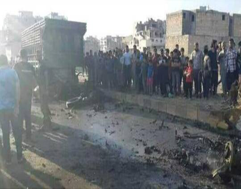 جرحى جراء انفجار سيارة مفخخة في مدينة الباب السورية .. بالفيديو جرحى جراء انفجار سيارة مفخخة في مدينة الباب السورية .. بالفيديو