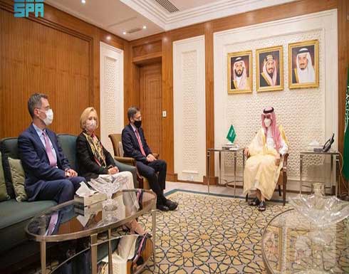 وزير الخارجية السعودي يبحث مع مستشار وزير الخارجية الأميركي العلاقات الاستراتيجية وزير الخارجية السعودي يبحث مع مستشار وزير الخارجية الأميركي العلاقات الاستراتيجية