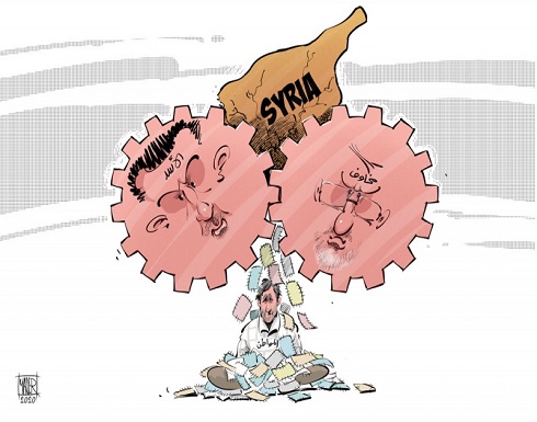 صراع المال والسلطة يضع مستقبل السوريين على المحك صراع المال والسلطة يضع مستقبل السوريين على المحك