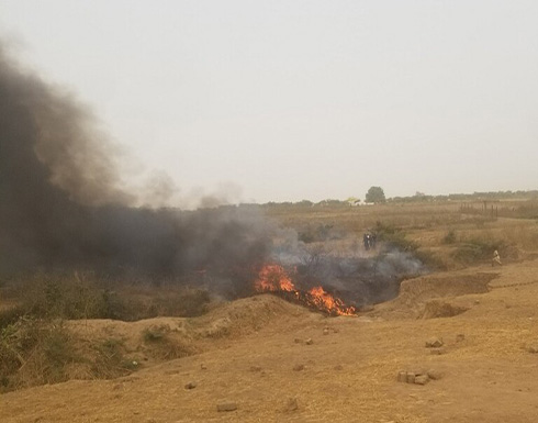 قتلى جراء تحطم طائرة عسكرية لدى اقترابها من مطار أبوجا في نيجيريا .. شاهد