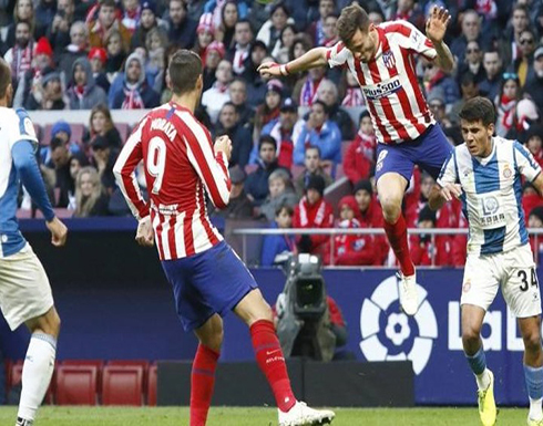 شاهد : أتلتيكو مدريد يعود لسكة الانتصارات أمام إسبانيول شاهد : أتلتيكو مدريد يعود لسكة الانتصارات أمام إسبانيول