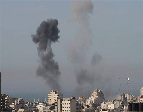 غارة جوية إسرائيلية على 5 مواقع لحماس في غزة غارة جوية إسرائيلية على 5 مواقع لحماس في غزة