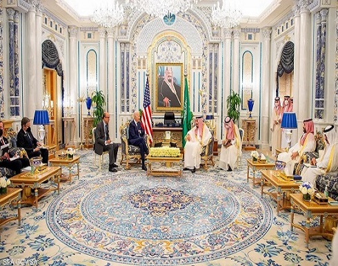 بيان سعودي أميركي مشترك تزامنا مع زيارة بايدن للمملكة بيان سعودي أميركي مشترك تزامنا مع زيارة بايدن للمملكة