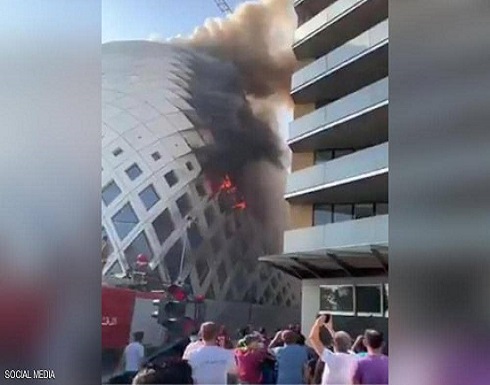 بالفيديو.. اندلاع حريق جديد بالحي التجاري في بيروت بالفيديو.. اندلاع حريق جديد بالحي التجاري في بيروت