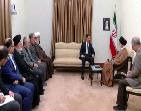 لقاء خامنئي والأسد.. غياب روحاني وحضور قاسم سليماني لقاء خامنئي والأسد.. غياب روحاني وحضور قاسم سليماني