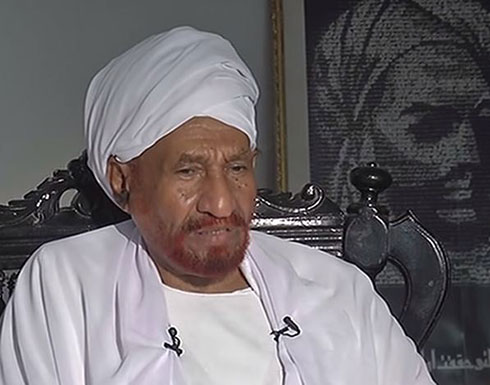 شاهد ..الصادق المهدي: العصيان المدني المفتوح من شأنه تصعيد الأمور في السودان