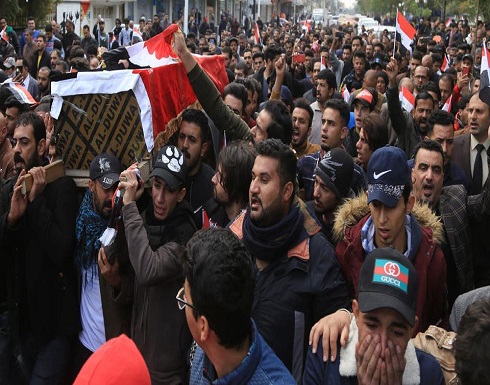كربلاء تغلق أبوابها.. وجسور بغداد في قبضة المحتجين كربلاء تغلق أبوابها.. وجسور بغداد في قبضة المحتجين