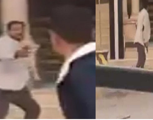 مصري يطلق النار عشوائيا على المارة بالاسكندرية .. بالفيديو مصري يطلق النار عشوائيا على المارة بالاسكندرية .. بالفيديو