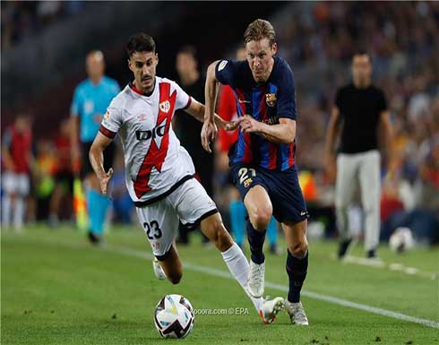 برشلونة يستهل الموسم بتعادل مخيب ضد رايو فاليكانو برشلونة يستهل الموسم بتعادل مخيب ضد رايو فاليكانو