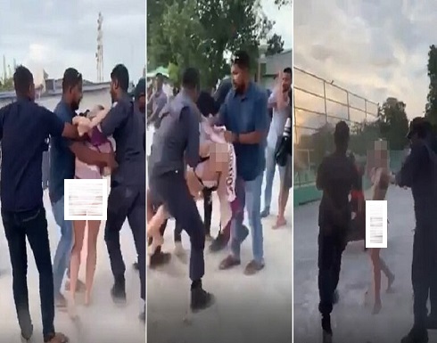 شاهدوا : اعتقال سائحة في المالديف لارتدائها "ملابس بحر "! شاهدوا : اعتقال سائحة في المالديف لارتدائها "ملابس بحر "!