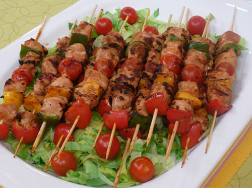 طريقة إعداد سندويشات الشيش طاووق ...