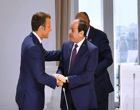 السيسي يبحث مع ماكرون سبل تسوية الأوضاع في ليبيا السيسي يبحث مع ماكرون سبل تسوية الأوضاع في ليبيا