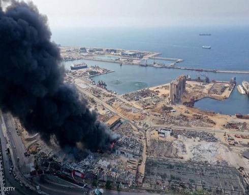 عون: الحريق الجديد بمرفأ بيروت قد يكون "عملا تخريبيا" عون: الحريق الجديد بمرفأ بيروت قد يكون "عملا تخريبيا"