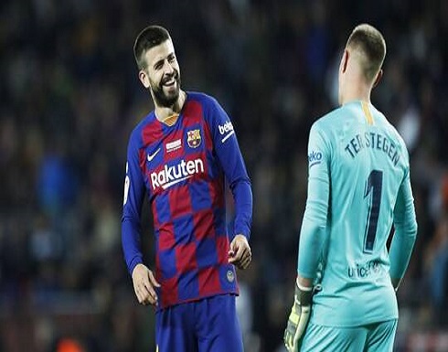 برشلونة يتفق مع حامي عرينه شتيغن على تمديد عقده