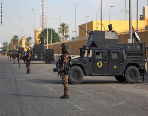 الجيش الأمريكي: تنفيذ ميليشيات مدعومة من إيران هجوم المنطقة الخضراء "شبه مؤكد" الجيش الأمريكي: تنفيذ ميليشيات مدعومة من إيران هجوم المنطقة الخضراء "شبه مؤكد"