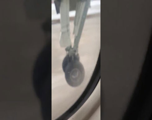 شاهد: لحظة تفكك عجلة طائرة ركاب أثناء الإقلاع في كندا شاهد: لحظة تفكك عجلة طائرة ركاب أثناء الإقلاع في كندا