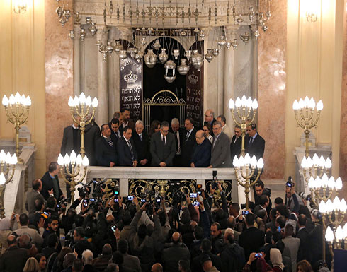 معبد الياهو هانبي اليهودي يفتح أبوابه من جديد في الإسكندرية معبد الياهو هانبي اليهودي يفتح أبوابه من جديد في الإسكندرية