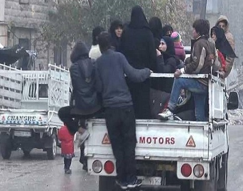 قافلة مساعدات أممية تدخل مخيم الركبان بسوريا قافلة مساعدات أممية تدخل مخيم الركبان بسوريا
