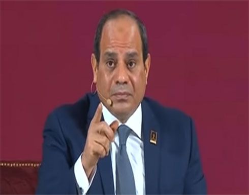 السيسي يتحدث عن قضية مصر الأولى وموقف البلاد من الحرب