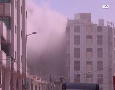 شاهد : لحظة استهداف عمارة مدنية بحي الشجاعية شرق مدينة غزة شاهد : لحظة استهداف عمارة مدنية بحي الشجاعية شرق مدينة غزة