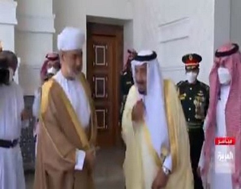 بأول لقاء رسمي منذ الجائحة.. الملك سلمان يستقبل السلطان هيثم في نيوم بأول لقاء رسمي منذ الجائحة.. الملك سلمان يستقبل السلطان هيثم في نيوم