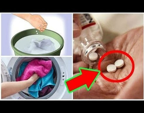 هذا ما يحدث اذا وضعتم أسبرين داخل الغسالة! هذا ما يحدث اذا وضعتم أسبرين داخل الغسالة!
