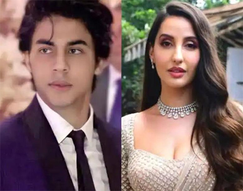 نورا فتحي وآريان خان ابن شاروخان في سهرة واحدة وإشاعات تلاحقهما!