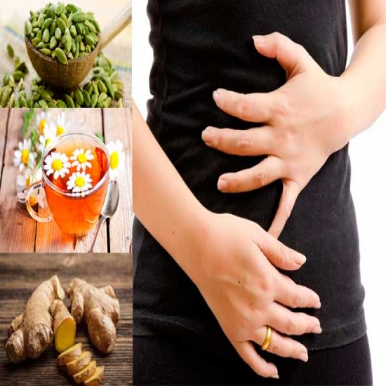 علاج التجشؤ بالأعشاب