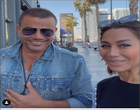 بسمة وهبة تلتقي بعمرو دياب وتكشف سبب انفصاله عن دينا الشربيني -فيديو بسمة وهبة تلتقي بعمرو دياب وتكشف سبب انفصاله عن دينا الشربيني -فيديو
