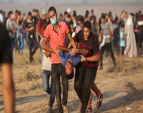 شهيد و220 إصابة بالرصاص والاختناق شرق قطاع غزة شهيد و220 إصابة بالرصاص والاختناق شرق قطاع غزة