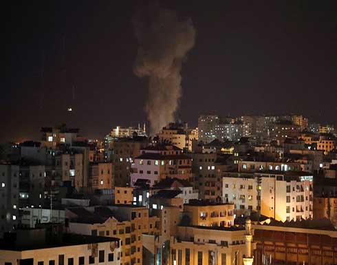 غارة إسرائيلية على موقع بغزة رداً على البالونات الحارقة غارة إسرائيلية على موقع بغزة رداً على البالونات الحارقة