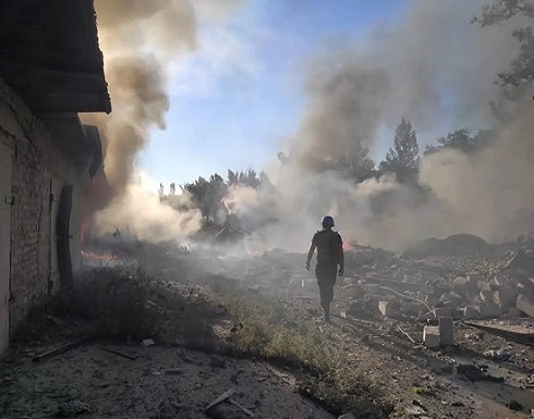 معارك عنيفة في دونيتسك بأوكرانيا.. والانفصاليون يدخلون مدينتين معارك عنيفة في دونيتسك بأوكرانيا.. والانفصاليون يدخلون مدينتين