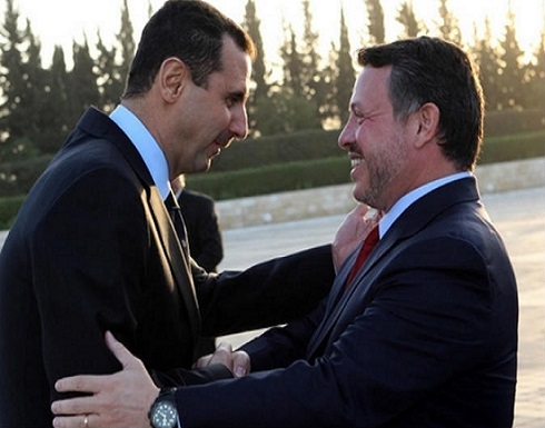 الملك يتلقى اتصالاً من الأسد الملك يتلقى اتصالاً من الأسد