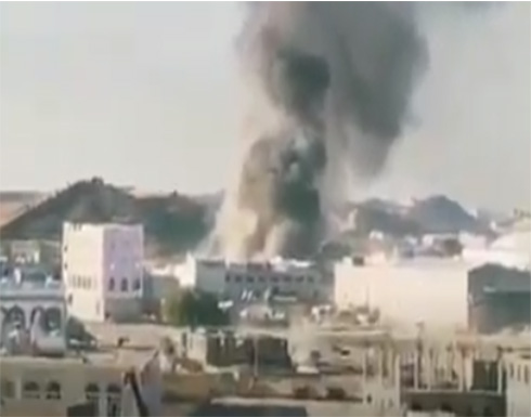 انفجار في محطة غاز وسط مدينة البيضاء باليمن .. بالفيديو انفجار في محطة غاز وسط مدينة البيضاء باليمن .. بالفيديو