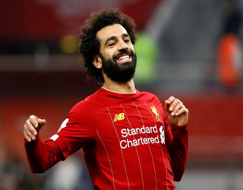 محمد صلاح يغني أبو الفصاد في تدريبات ليفربول