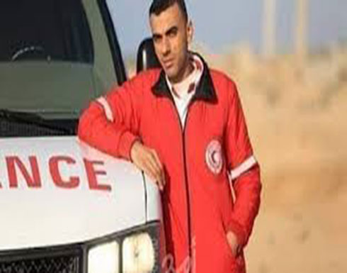 استشهاد ضابط اسعاف في غزة استشهاد ضابط اسعاف في غزة