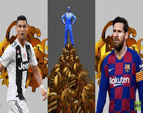 ترتيب ميسي ورونالدو في قائمة أغلى لاعبي العالم ترتيب ميسي ورونالدو في قائمة أغلى لاعبي العالم