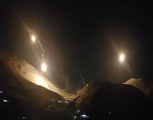 بالفيديو : إسرائيل تطلق قنابل مضيئة في أجواء خراج شبعا في لبنان بالفيديو : إسرائيل تطلق قنابل مضيئة في أجواء خراج شبعا في لبنان
