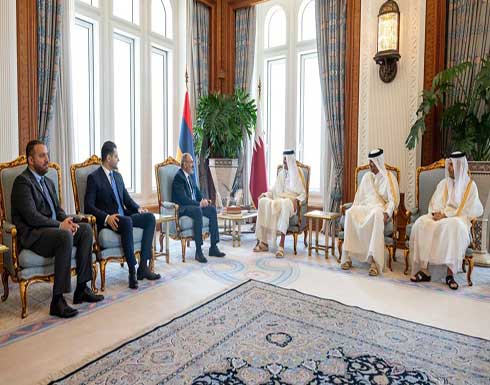 رئيس وزراء أرمينيا يلتقي أمير قطر ويوقع اتفاقيات تفاهم رئيس وزراء أرمينيا يلتقي أمير قطر ويوقع اتفاقيات تفاهم