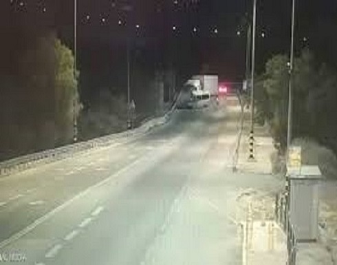 بالفيديو : تصادم مروع قتل خلاله 6 عمال فلسطينيين بالفيديو : تصادم مروع قتل خلاله 6 عمال فلسطينيين