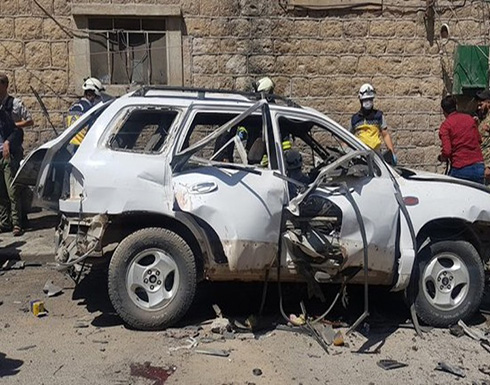 شاهد : قتيل وجرحى بانفجار سيارة في مدينة الباب السورية شاهد : قتيل وجرحى بانفجار سيارة في مدينة الباب السورية