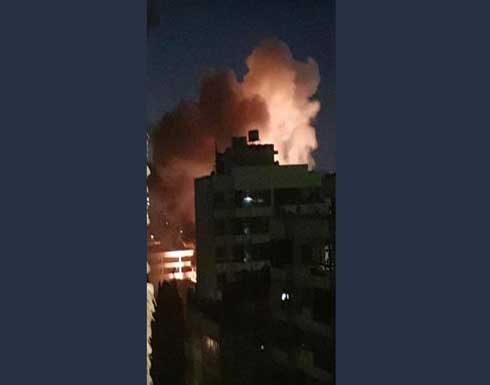 حريق هائل يضرب محطة كهرباء في بيروت .. بالفيديو حريق هائل يضرب محطة كهرباء في بيروت .. بالفيديو