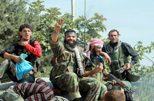 النسب المئوية للأراضي التي تسيطر عليها المعارضة السورية (وثيقة)