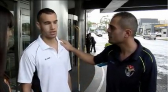 بالفيديو : ثائر البواب من مهاجم لمنتخب الاردن لمترجم في الاوروغواي